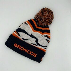 NFL Cuff Knit Hat with Pom - New Era - Broncos
